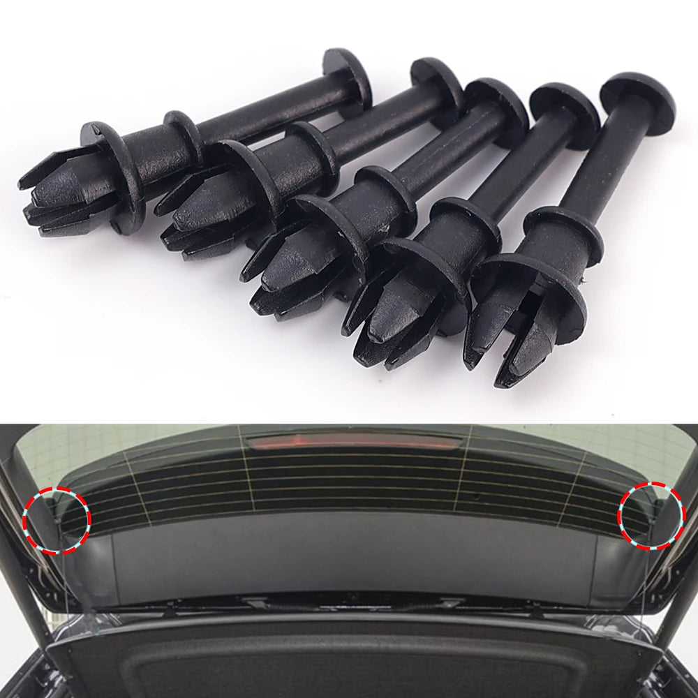 Car Trunk Lanyard Fixing Clip Parcel Shelf String Clips 1M6867574A for VW GOLF MK5 MK6 5 6 Auto Knob Holder Pivot Hanger Peg