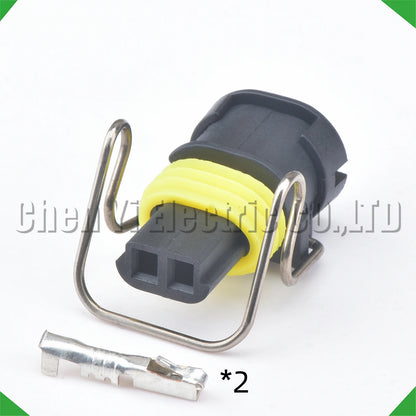 2 Pin Waterproof Connector for CAT Excavator Injector Plug