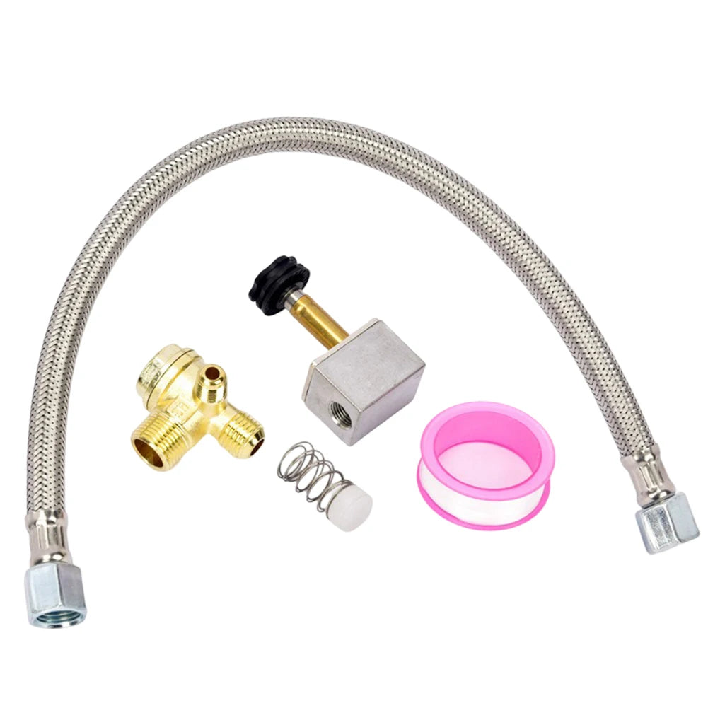 Battery Valve Kit Check Valve Kit Robust Construction Versatile Compatibility Installation Kit For Compressors Valve Kit
