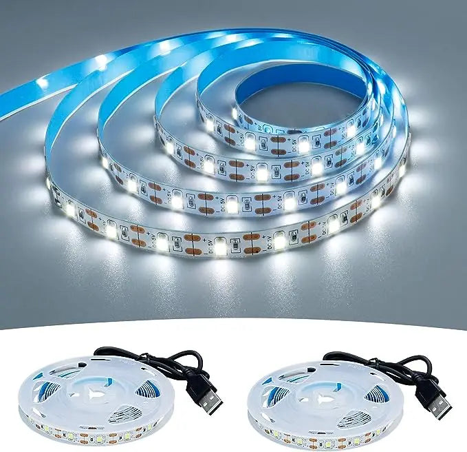 DC5V USB 2835 LED Strip Light White Warm White TV Background Lighting