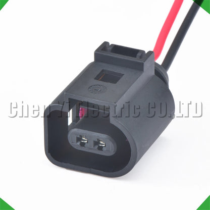 2 Pin Water Temp Sensor Connector 8K0973702D For VW Audi