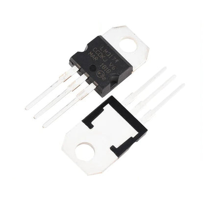 TIP31C / TIP32C / TIP41C / TIP42C / LM317T / IRF3205 TO-220 Power Transistor & Regulator IC (5-Pack)