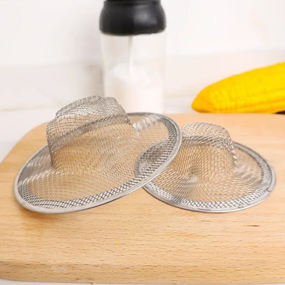 20x Stainless Steel Sink Filter Kitchen Bathroom Floor Drain Mesh Filters Drain Basket Waste Screen Hole Trap Strainer Stopper