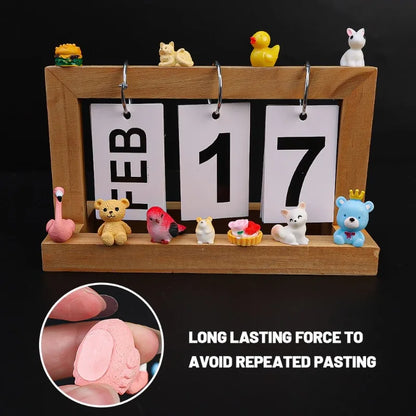 2000/100PCS Strong Double-Sided Tape Blind Box Foot Pad Glue Sticker for Blind Box Landscape Doll Foot Fixed Seamless Patch Tool