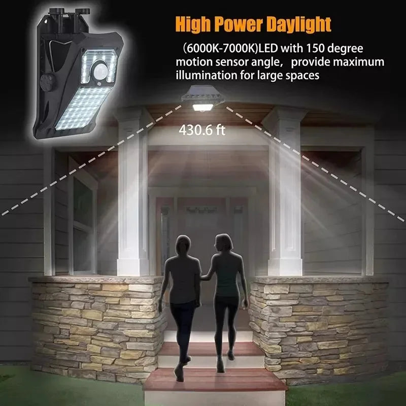 LED Solar Outdoor Light Courtyard Waterproof Staircase Garden Super Bright Lighting Outdoor Wall Light Balcony Solar Light