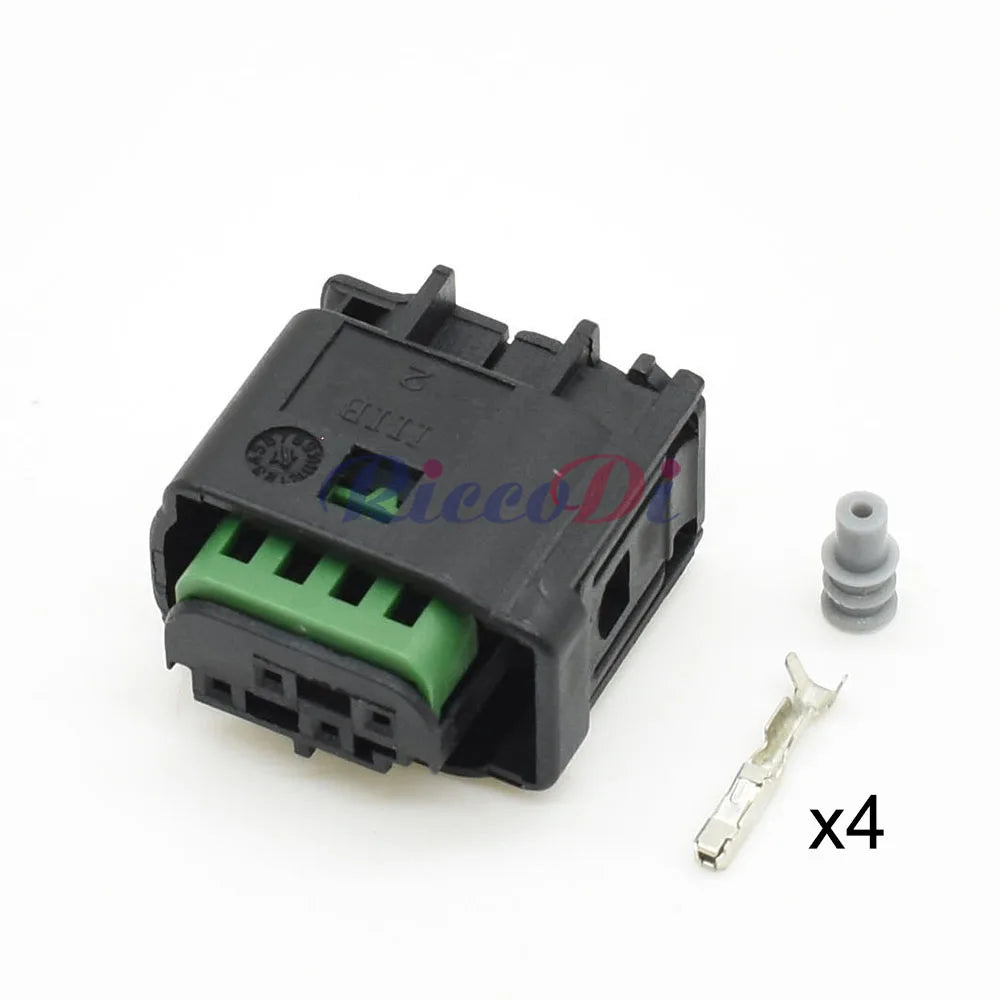 TE Tyco AMP 4 Pin Male Female Waterproof Oxygen Sensor AV Audio Video Plug Auto Connector 1-967640-1 2-967640-1