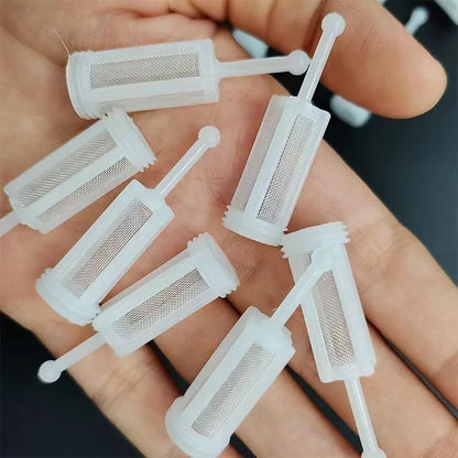 Nylon Fine Mesh Spray Gun Filter 11×38mm | Anti-Clog Replacement Part | 5–50PCS