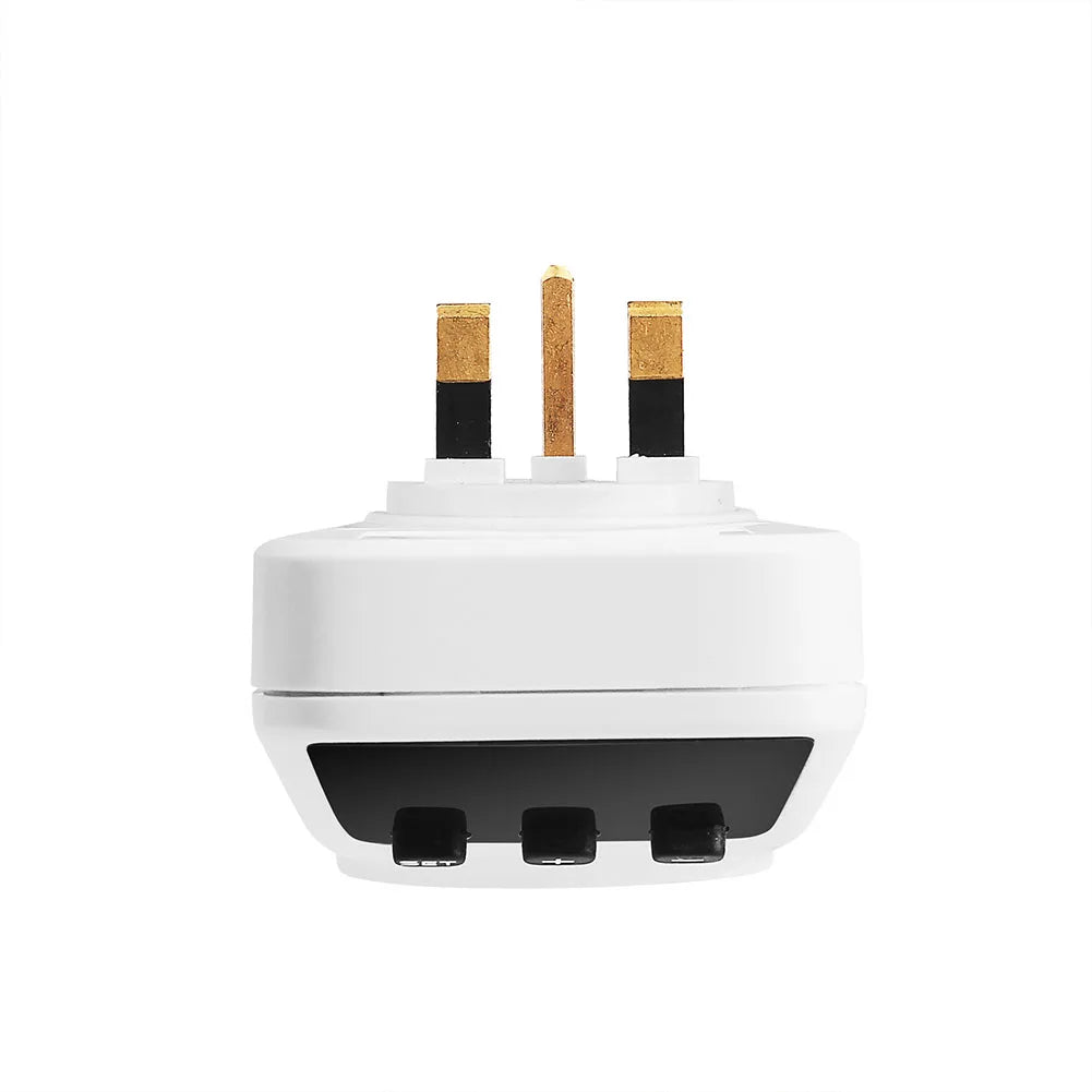 Adjustable Voltage Protector Socket AC120V/230V 16A Surge Protection with Delay | DE UK US Plug