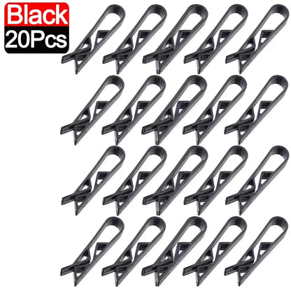 2-50pcs Waste Basket Can Fixation Clip Rubbish Bag Clips Practical Garbage Bag Anti-Slip Holder Clamp Snack Bag Sealing Tools