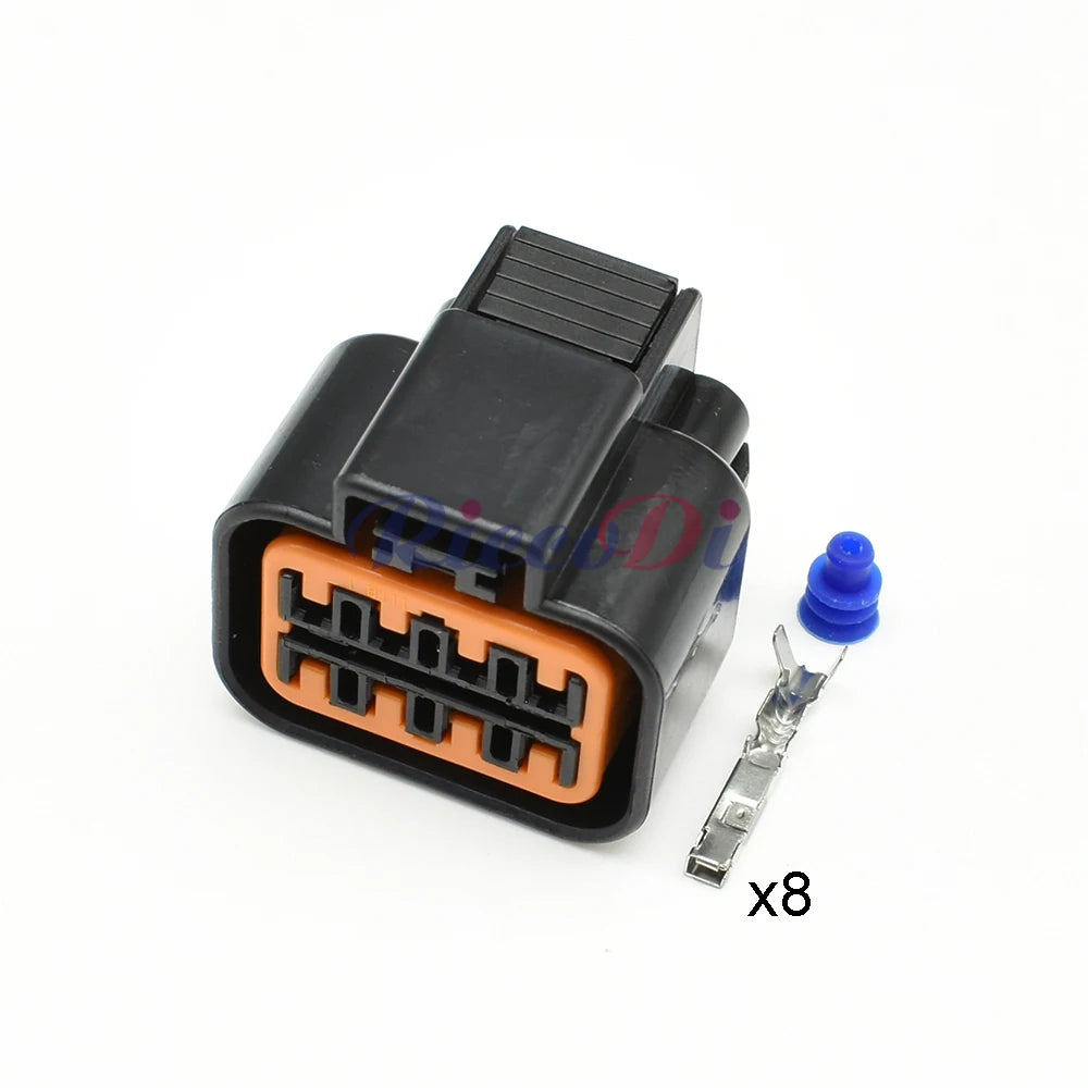 8-Pin Headlight Connector PB625-08027 / PB621-08020 for Hyundai KIA — OEM Wiring Harness Plug