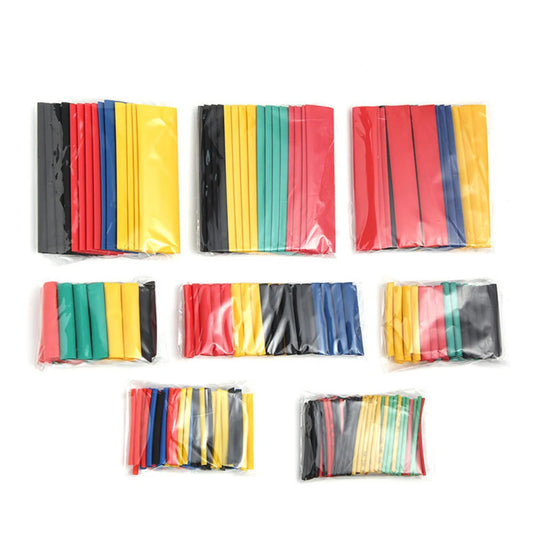 328PCS Heat Shrink Tubing Set 2:1 Shrink Ratio Heat Shrink Cable Sleeve 8 Sizes Electrical Equipment & Supplies Accessories