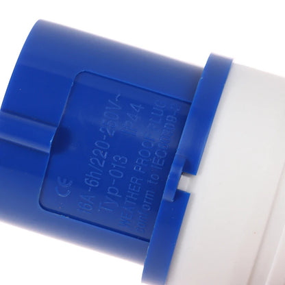IP44 220V 16A Industrial Waterproof 3 Pin Plug & Socket Connector