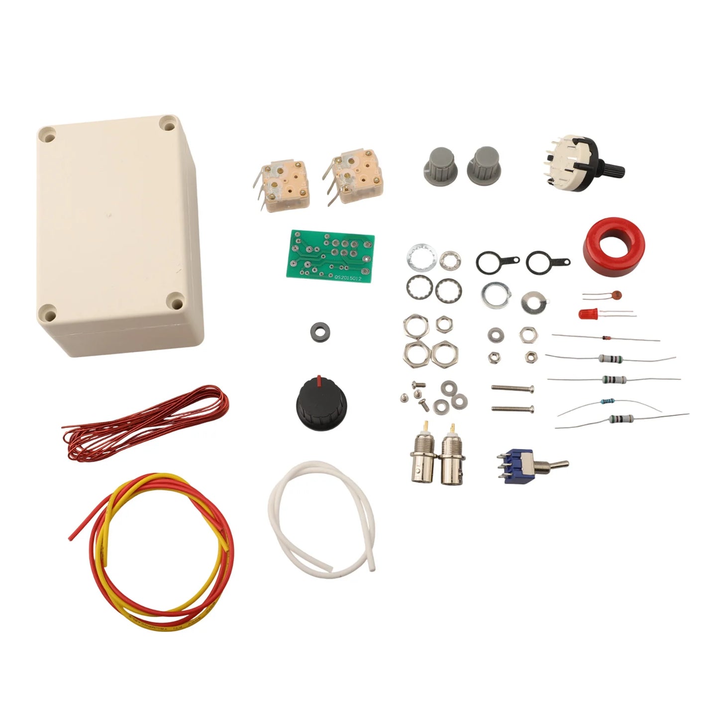 DIY Antenna Tuner Antenna Tuner Kit Approximately 10cm*6.8cm*5.0cm 1-30MHz Antenna Tuner Antenna Tuner Q9 Interface