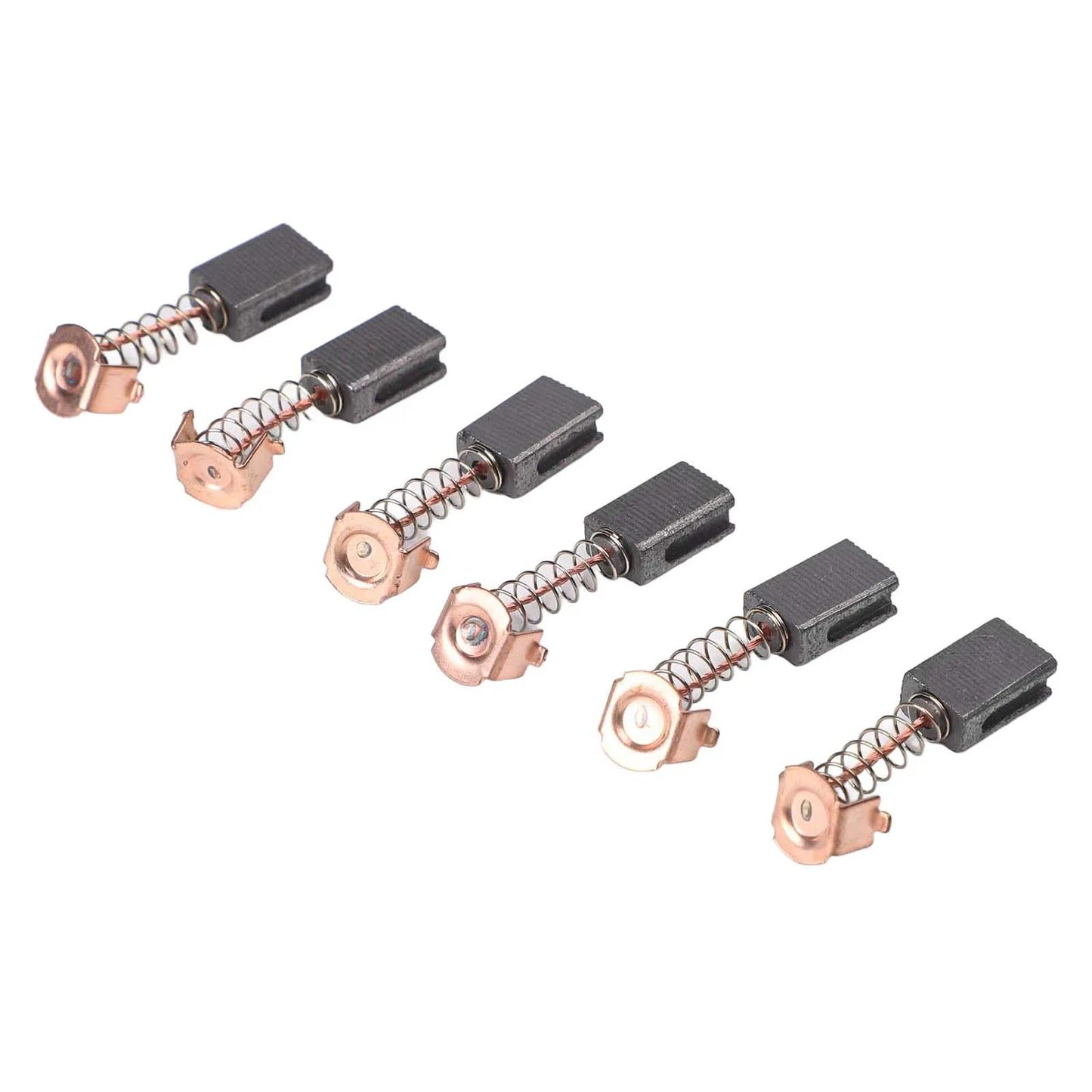Carbon Brushes Set of 6 5x8x12mm for Angle Grinder G720 Spare Parts to Replace Worn Brushes and Restore Motor Brake