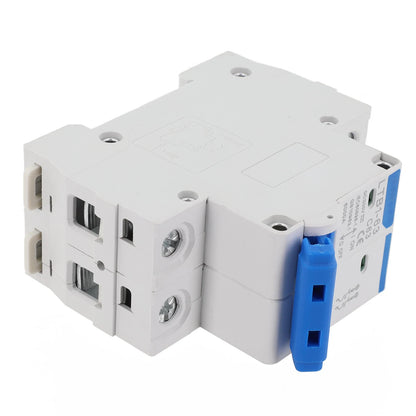 For Solar Photovoltaic Compatible DC 1000V Circuit Breaker Available in 6A to 63A Rated Currents for Overload Protection