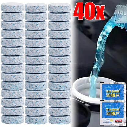 Car Windshield Cleaner Tablets Effervescent Glass Cleaning Tablets 300/10pcs