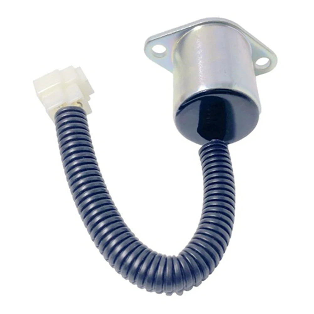 Excavator Replacement 12V Flameout Valve Rigorous Testing Standards Flameout Solenoid Valve Connector Construction Site