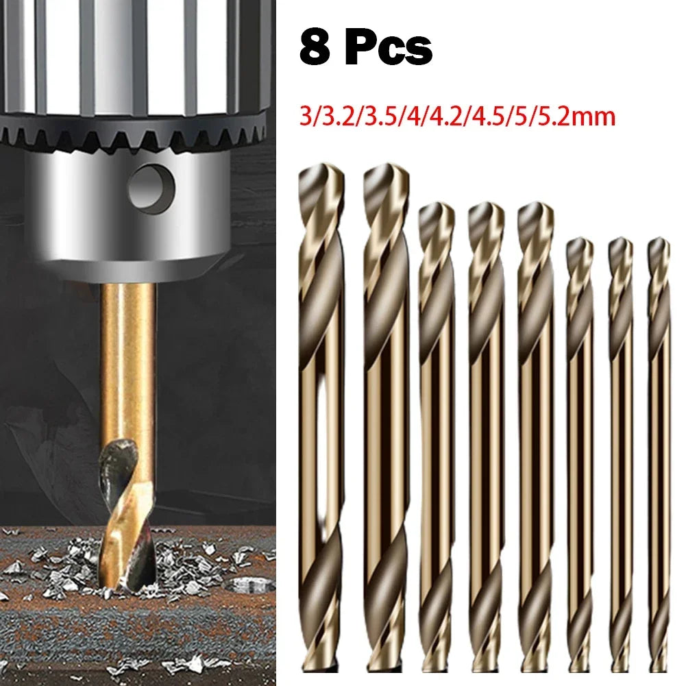HSS M35 Cobalt Drill Bit Set 1–3mm for Stainless Steel Auger High-Quality Drill Press Power Tool Parts