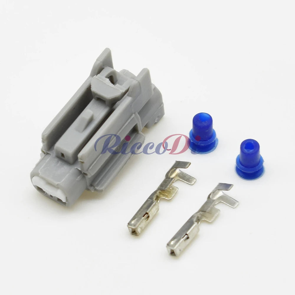 2 Pin 1mm Waterproof Connector 7282-7398-30 DJ7029B-1 PA66 Automotive Appliance Female Male
