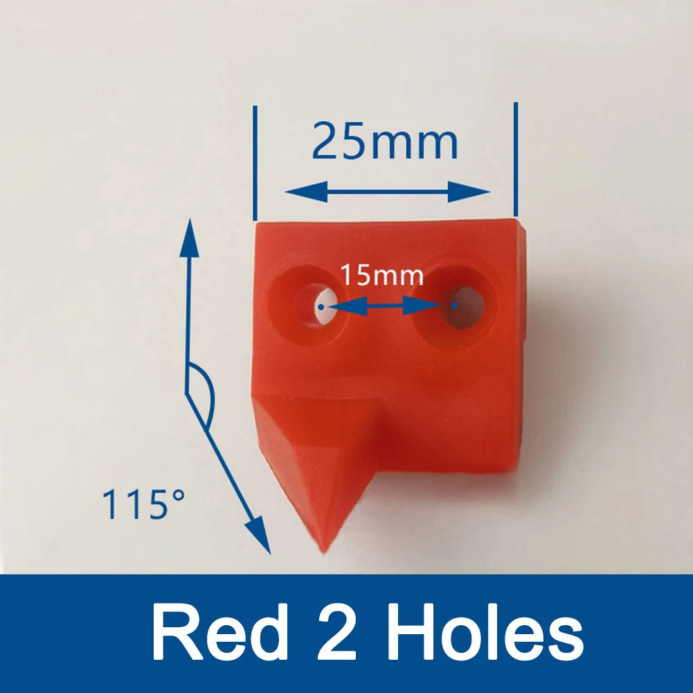 Magnifier Baffle for Sliding Table Saw Ruler, Edge Banding Woodworking Machine, 25mm & 32mm Hole Options
