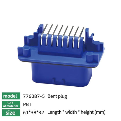 ECU Controller Connector PCB Panel Waterproof Bent Needle Pin Socket Plug Board Terminal 776087 776163 776267 776280