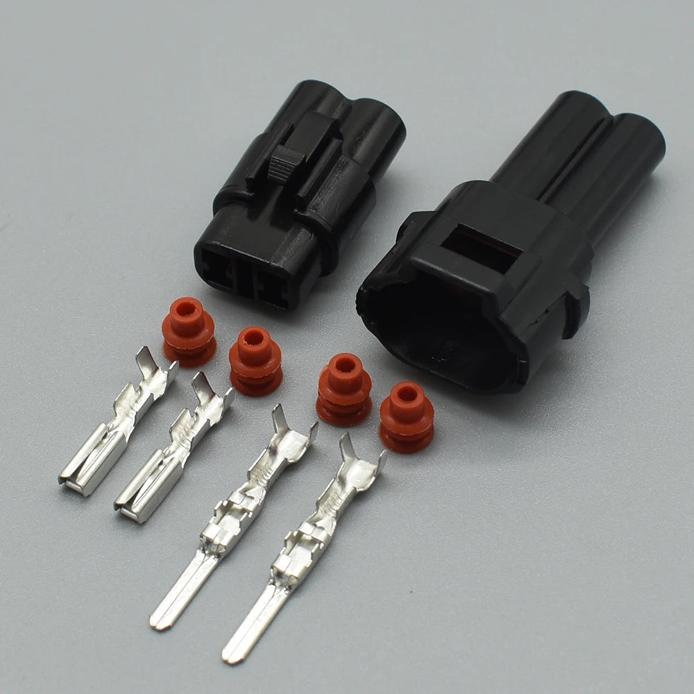 2 Pin Waterproof Auto Connector Plug Male Female Housing for Honda MT090 6187-2171 6180-2181