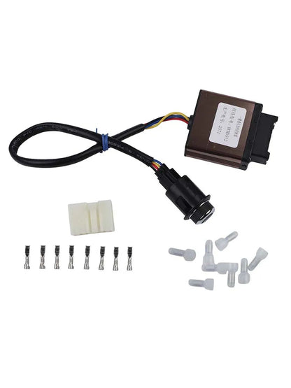 23MM Motors Warm Air Outlet Control Module Switch 12V Ventilation And Heating Switch Controller Kit For Car Seat Climate Control