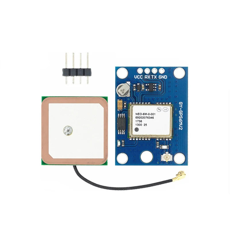 NEO-6M/7M/8M GPS Module with EEPROM Flight Control Large Antenna for Arduino