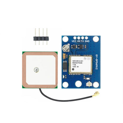 NEO-6M/7M/8M GPS Module with EEPROM Flight Control Large Antenna for Arduino