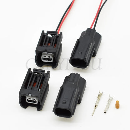 2 Pin 0.6mm Waterproof Fog Reverse Light Connector 7283-2090 M-RD-015 DJ7028K-0.6 Automotive
