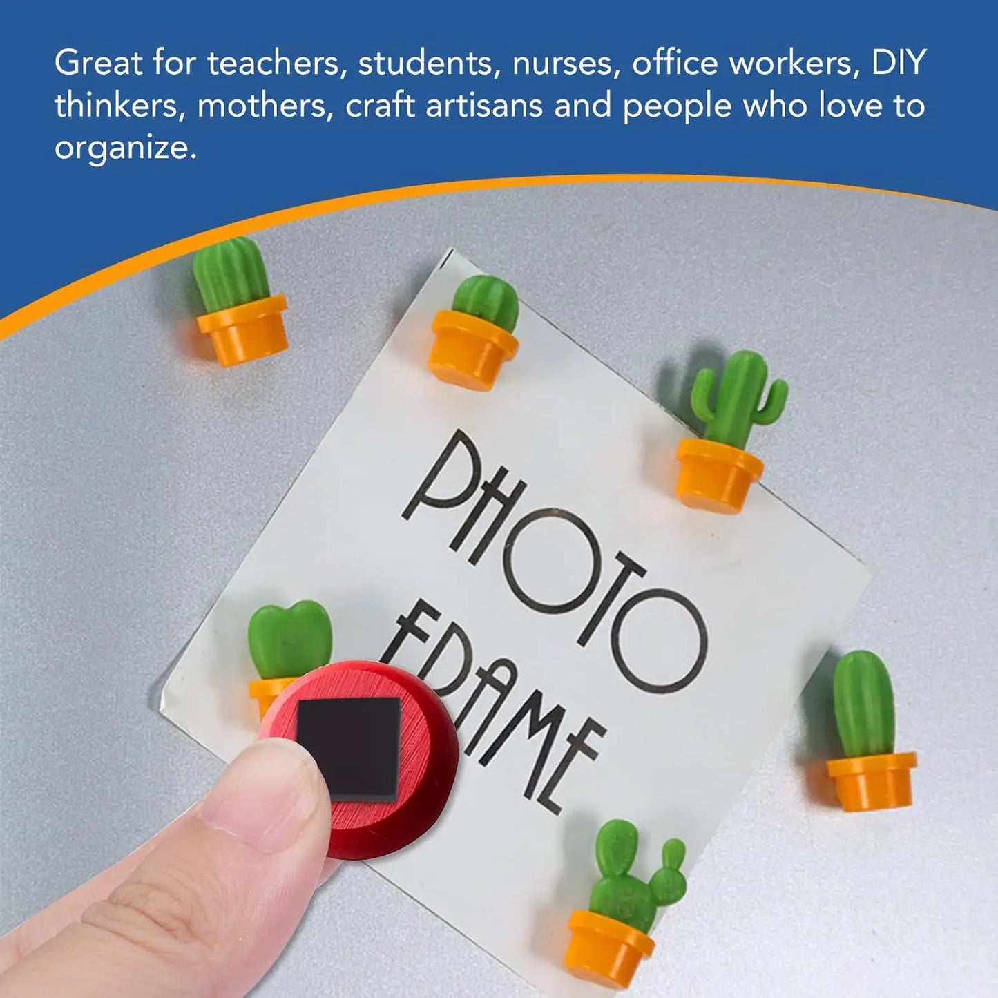 Square Self Adhesive Magnetic Sheets Flexible Refrigerator Magnets