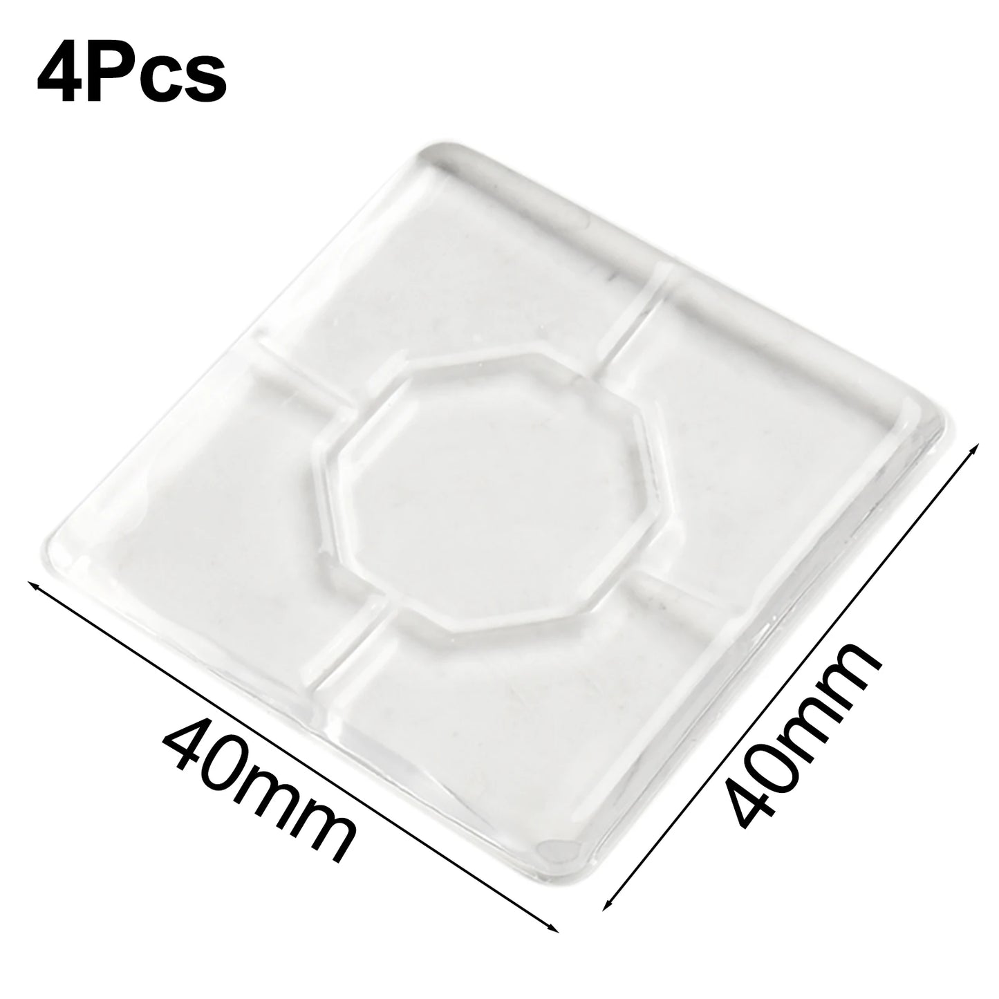 Shock Resistant Anti Vibration For Pads 4Pcs for Appliances Slip Resistant Feet Mat for Washing Machine and Furniture