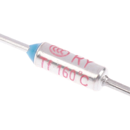 10Pcs RY Thermal Fuse 15A 250V Temperature Cutoff 121C–192C