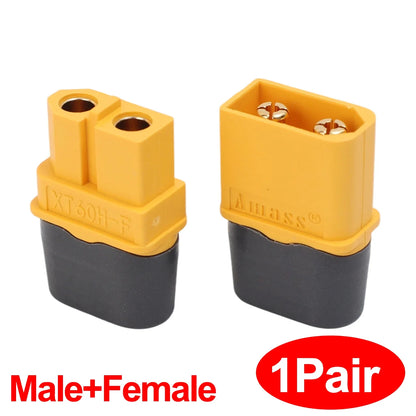 XT60H Plug Male Female Connector with Sheath for RC LiPo Battery