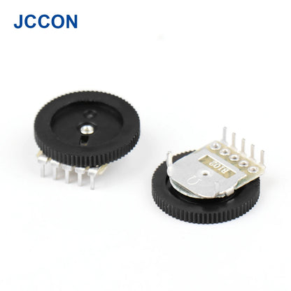 Double/Single Gear Tuning Potentiometer B102–104 1K–100K 3/5Pin Dual Dial