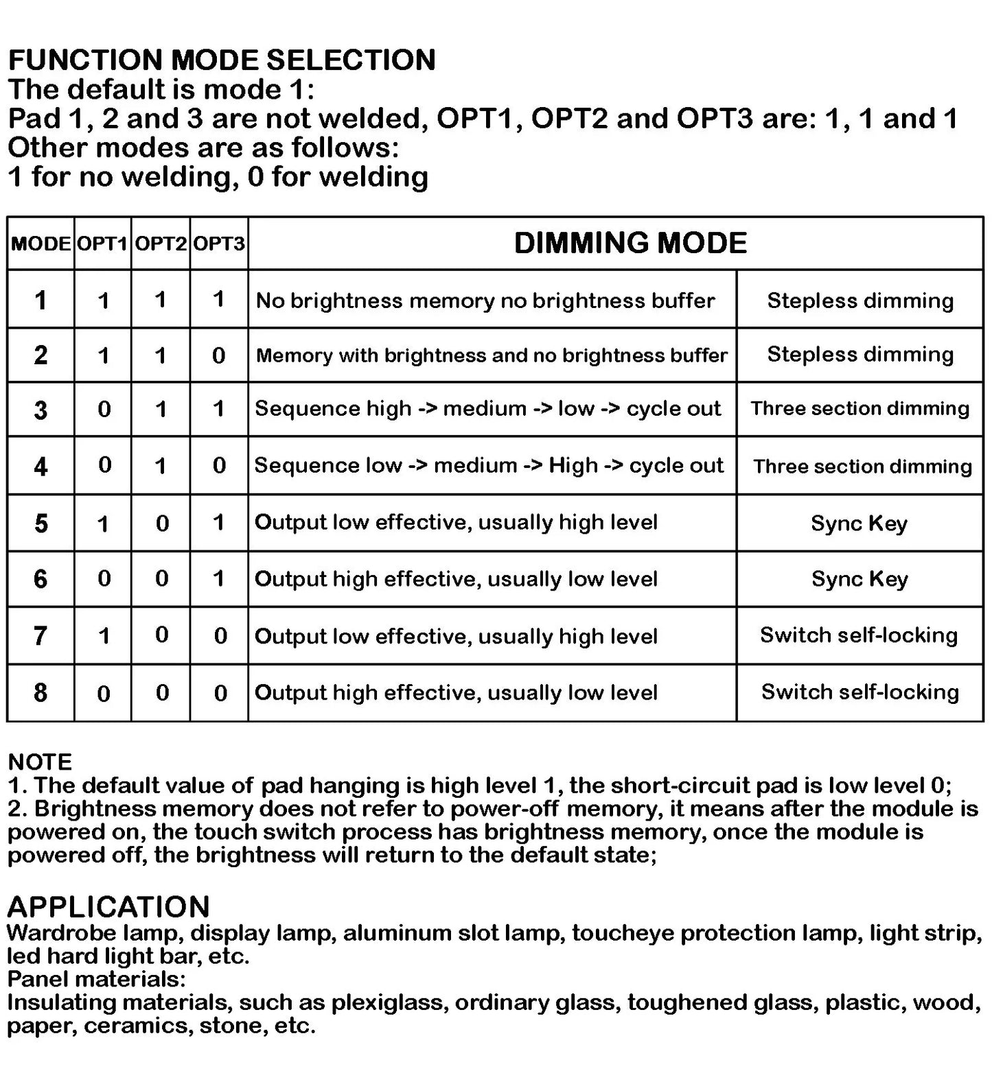 Short Distance Capacitive Touch & PIR Motion Sensor Module V2.1 5V-24V 3A LED Dimming Control