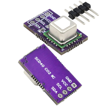 Sc02 Thermometer SCD40 / SCD41 CO2 Gas Sensor Module with Temperature & Humidity I2C In ...