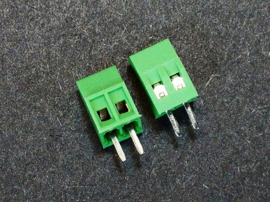 Screw Terminal 2.54mm 2-Position (5-Pack)