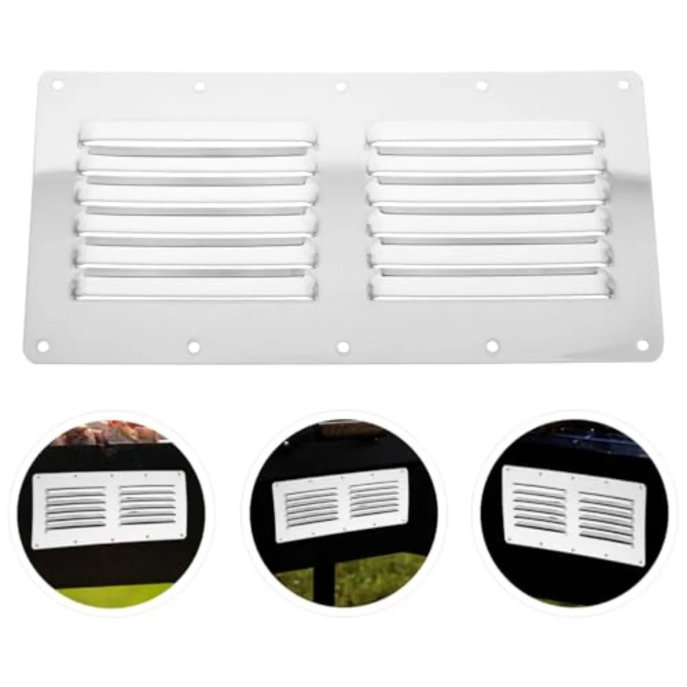 Stainless Steel Outdoor Kitchen Vent: Enhance Airflow & Eliminate Cooking Aromas Heating Cooling & Vents HVAC Systems & Parts