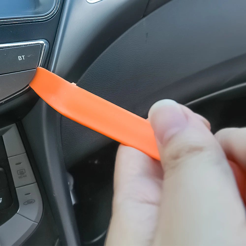 Car Disassembly Screwdriver Plastic Hand-held Pry Bar Car Radio Panel Door Clip Panel Trim Dash Audio Removal Installer Crowbar