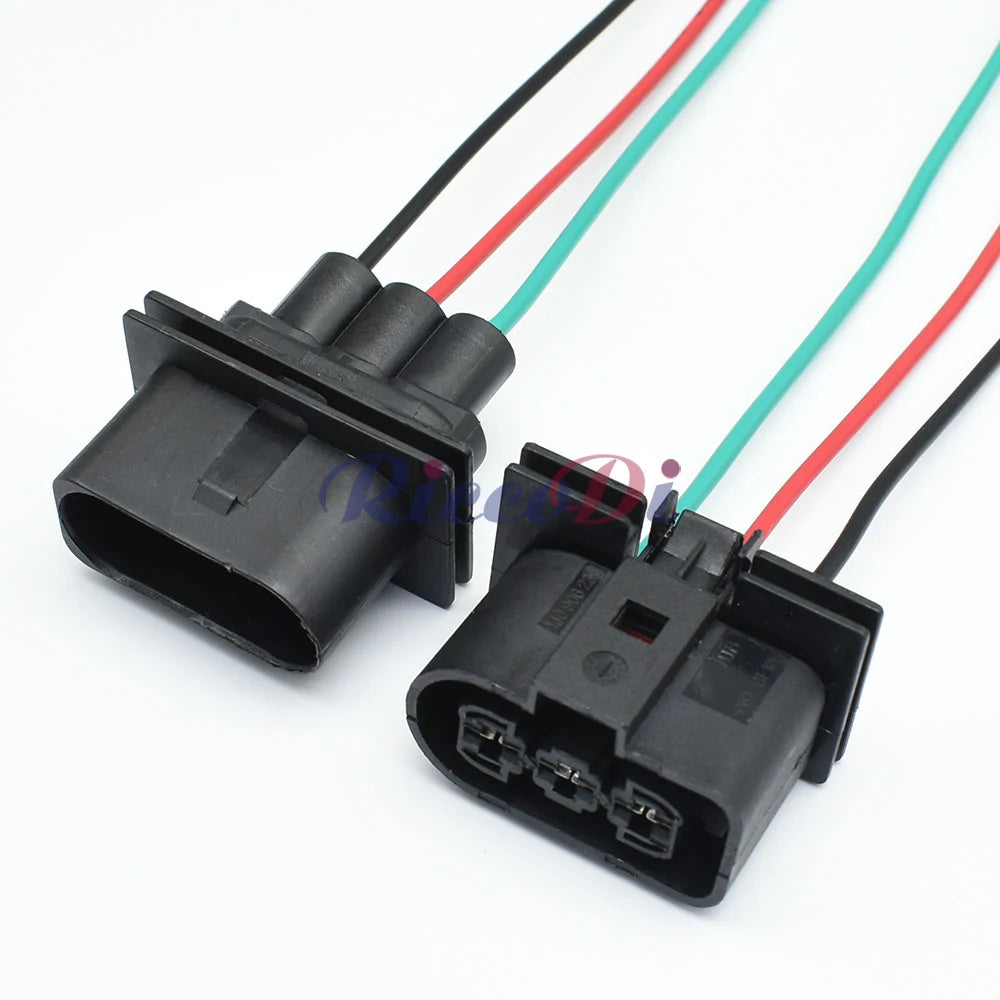 VW Audi 280 Series 3 Pin 6.3mm Waterproof Connector 1J0906443 1J0906233 DJ70328-6.3