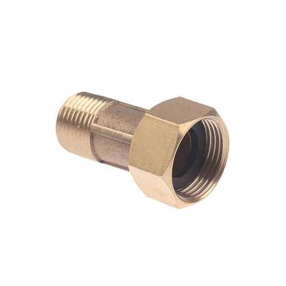 1/2" & 3/4" Water Meter Adapter Male to Female Threaded Coupler Connector