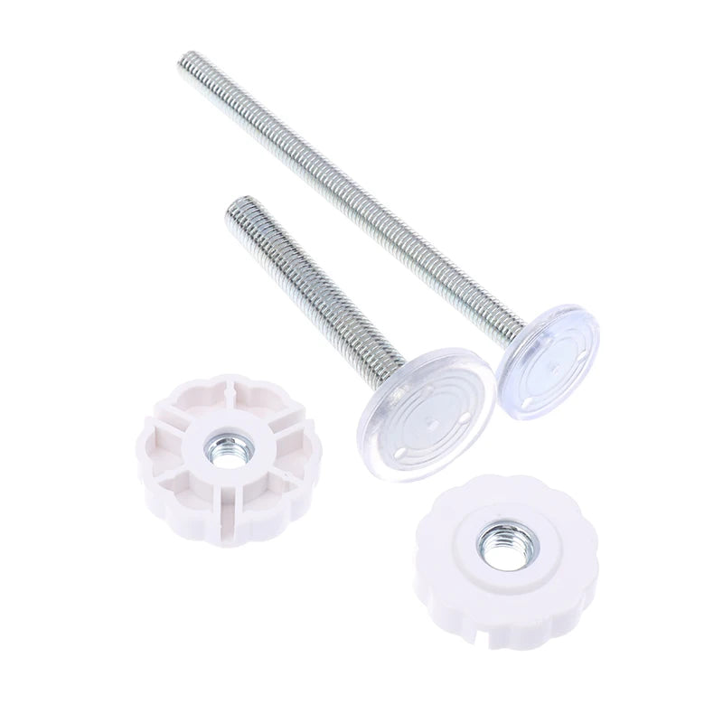 1/4pcs Pressure Fit Spindles & Screw Bolts For Safety Gates White M8 M10 Baby Gate Spare Kit