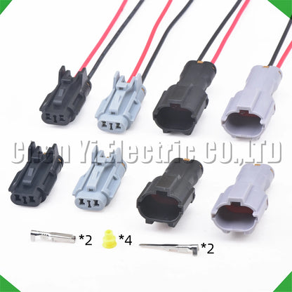 2 Pin Fog Lamp Connector 7222-1424-30 7123-1424-30 MG640322-4 Wire Harness Plug