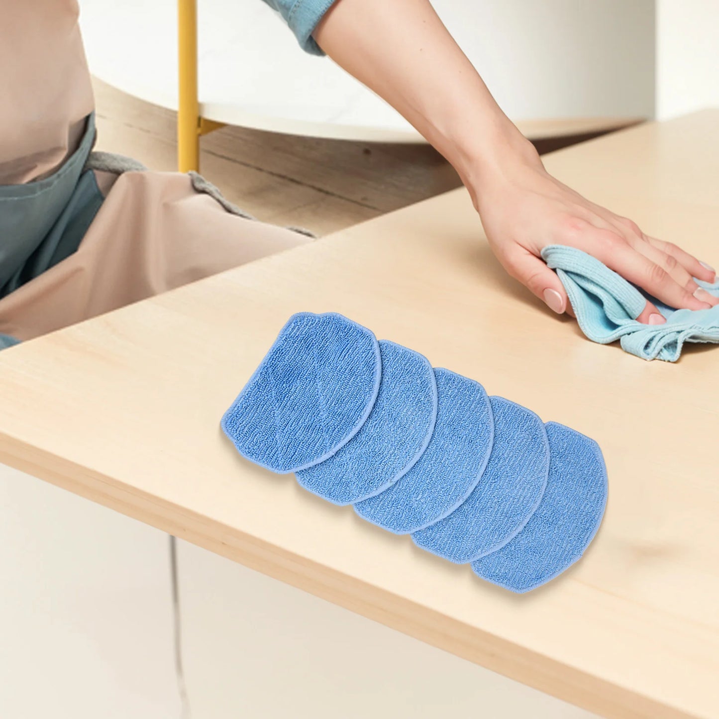 Accessories Mopping Pad Reusable Delicate High-Quality Easy-to-Clean for EICOBOT BR150