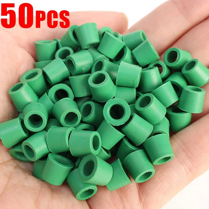 200/50Pcs Car Air Conditioning Line Repair Gasket “1/4" Charging Hose/Manifold Repair O-Ring Seal Rubber Gasket Auto Repair Tool