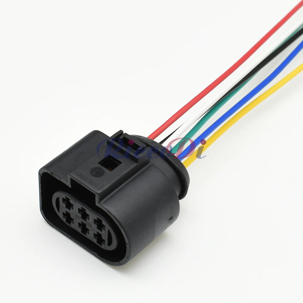 6 Pin Wire Cable Connector 1J0973833 1J0973733 Male Female Sockets for Audi VW Automotive