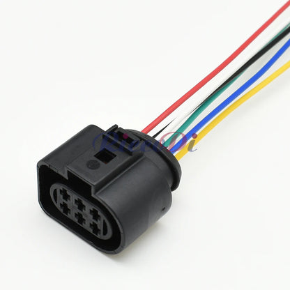 6 Pin Wire Cable Connector 1J0973833 1J0973733 Male Female Sockets for Audi VW Automotive