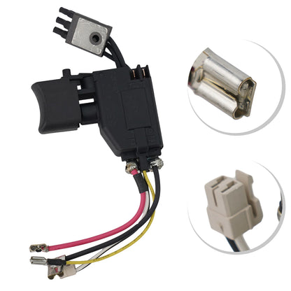 24VDC 650747-2 Switch For DDF446 DDF456 DHP446 BHP456 BDF456 Electric Drills Switch Tool Parts Power Tools Accessories