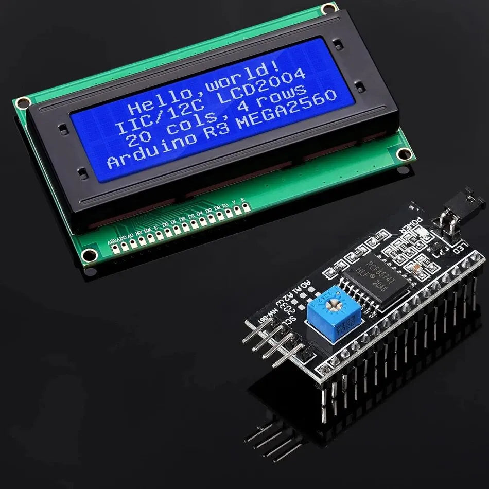 LCD2004 20x4 Character LCD Module with I2C/IIC Serial Interface for Arduino